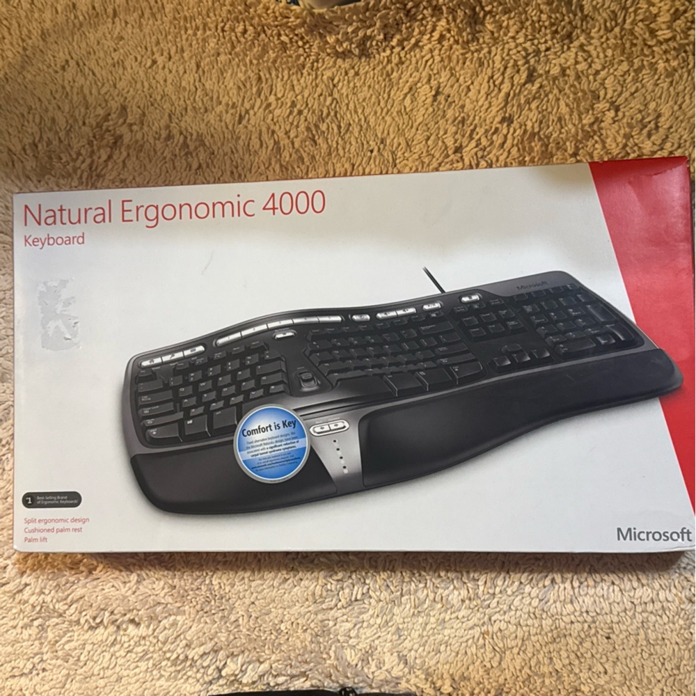 Microsoft Wired Natural Ergonomical Keyboard 4000